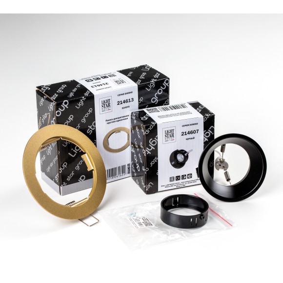 Комплект со светильником Domino Lightstar D61307BMOD
