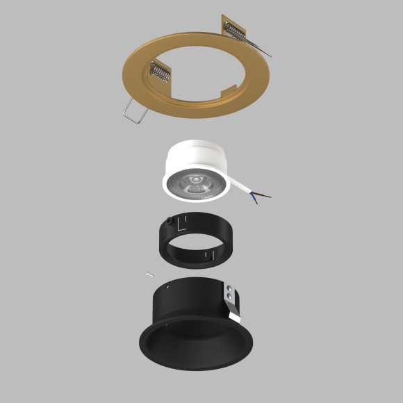 Комплект со светильником Domino Lightstar D61307BMOD