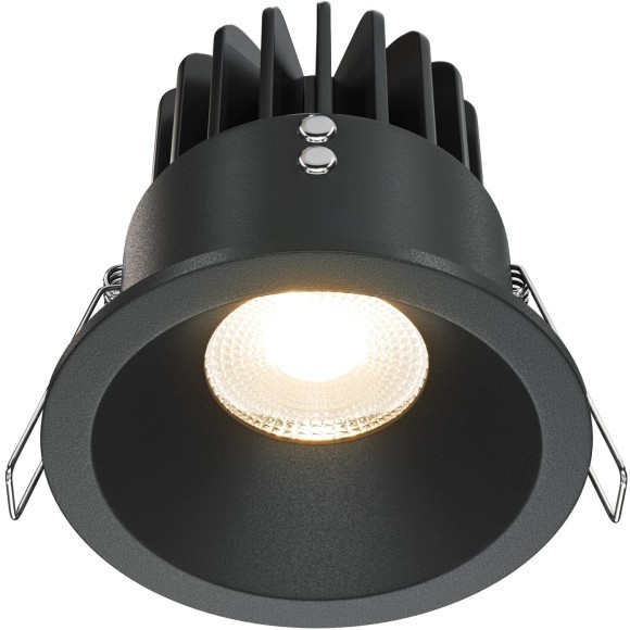 Встраиваемый светильник Maytoni DL034-2-L12B Zoom IP65 светодиодный LED 12W