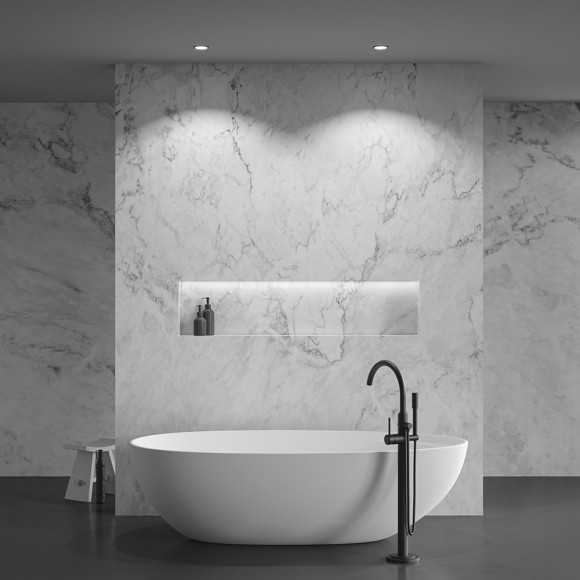 Встраиваемый светильник Maytoni DL034-2-L12B Zoom IP65 светодиодный LED 12W