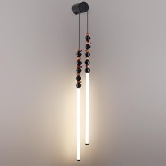 7187/16WL Настенный двойной светодиодный декоративный светильник с натур. агатом 16Вт 3500K 1200лм Odeon Light MONELLA 7187/16WL Настенный двойной светодиодный декоративный светильник с натур. агатом 16Вт 3500K 1200лм Odeon Light MONELLA