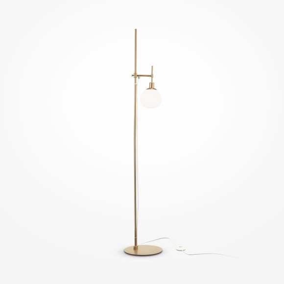 Декоративный торшер Maytoni MOD221-FL-01-G Erich под лампу 1xE14 40W