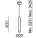 Подвесной светильник Maytoni MOD161PL-01G1