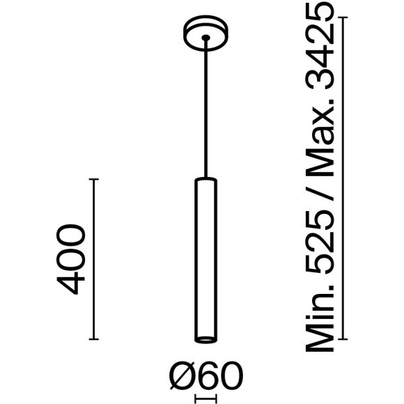 Подвесной светильник Maytoni MOD161PL-01G1