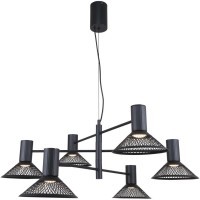 4623-6P, подвесная люстра, D770xH500/1400, 6xLEDx6W, 3960LM, 3000K, included