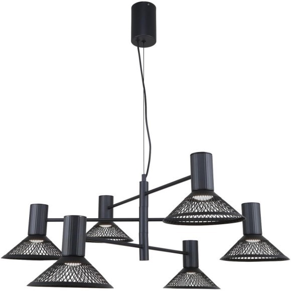 4623-6P, подвесная люстра, D770xH500/1400, 6xLEDx6W, 3960LM, 3000K, included