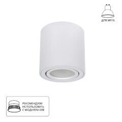 Точечный накладной светильник Arte Lamp BEID A1513PL-1WH