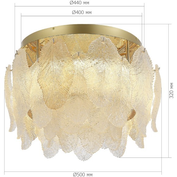 SL6135.202.01 Люстра потолочная LED 1*20W 3000K ST-Luce LIGHTSOME SL6135.202.01 Люстра потолочная LED 1*20W 3000K ST-Luce LIGHTSOME