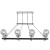 Подвесной светильник Lumina Deco LDP 9110-8-PR BK+CHR
