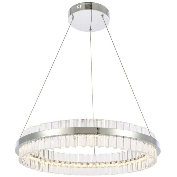 SL383.113.01 Светильник подвесной ST-Luce Хром/Прозрачный LED 1*44W 3000K CHERIO