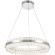 SL383.113.01 Светильник подвесной ST-Luce Хром/Прозрачный LED 1*44W 3000K CHERIO