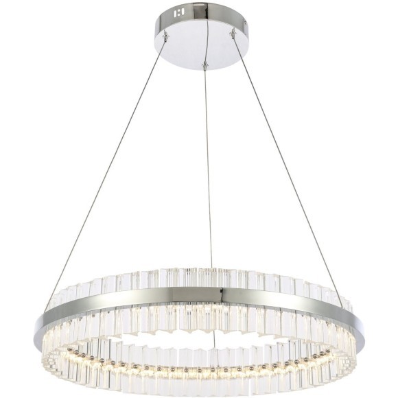SL383.113.01 Светильник подвесной ST-Luce Хром/Прозрачный LED 1*44W 3000K CHERIO