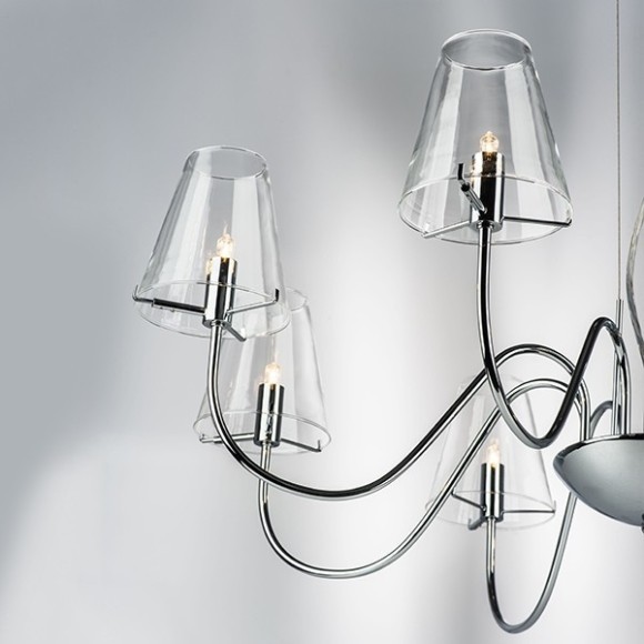 Люстра подвесная Lightstar 758084 Diafano под лампы 8xG9 320W Люстра подвесная Lightstar 758084 Diafano под лампы 8xG9 320W