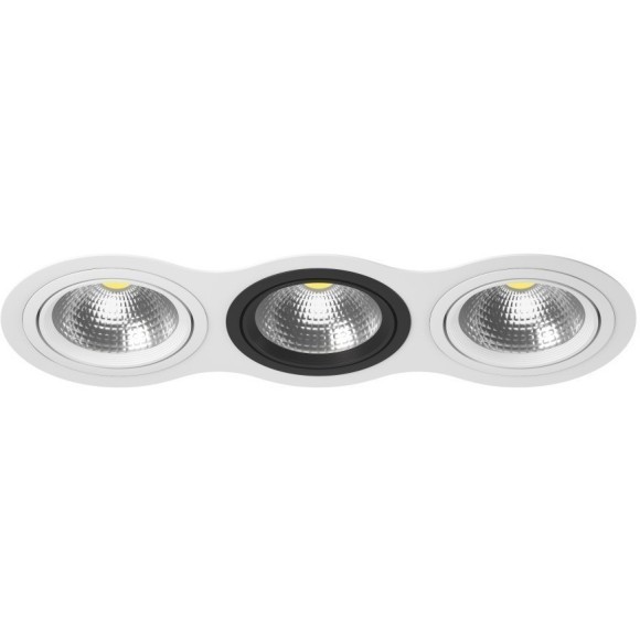Встраиваемый светильник Lightstar i936060706 Intero 111 под лампы 3xGU10 150W