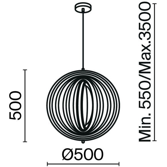 Подвесной светильник Maytoni MOD197PL-01W1