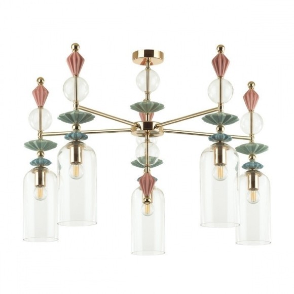 Люстра потолочная Odeon Light 4855/5C BIZET под лампы 5xE14 5*40W