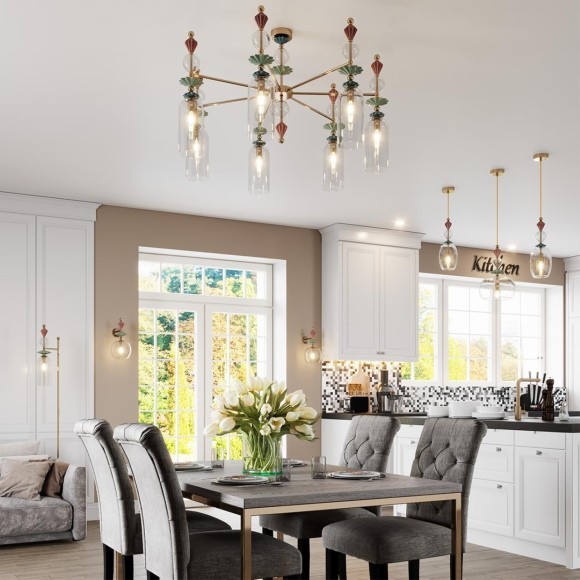 Люстра потолочная Odeon Light 4855/5C BIZET под лампы 5xE14 5*40W