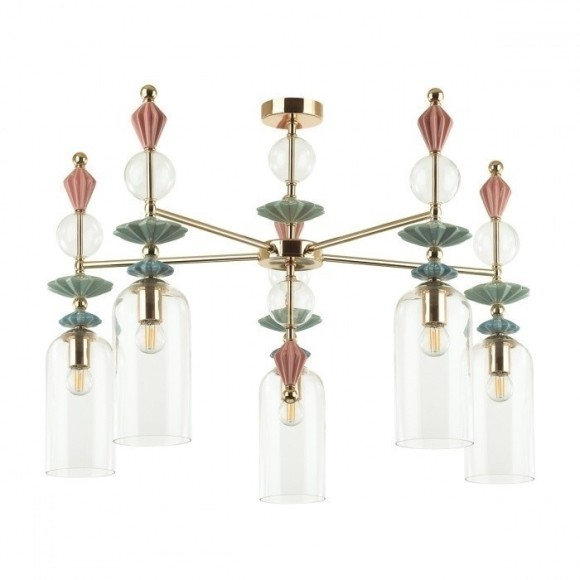 Люстра потолочная Odeon Light 4855/5C BIZET под лампы 5xE14 5*40W