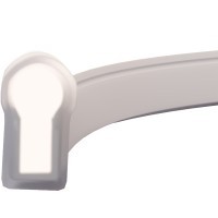 Гибкий неон Maytoni 25x13 220В 8Вт/м 4000K IP65 50м 201231