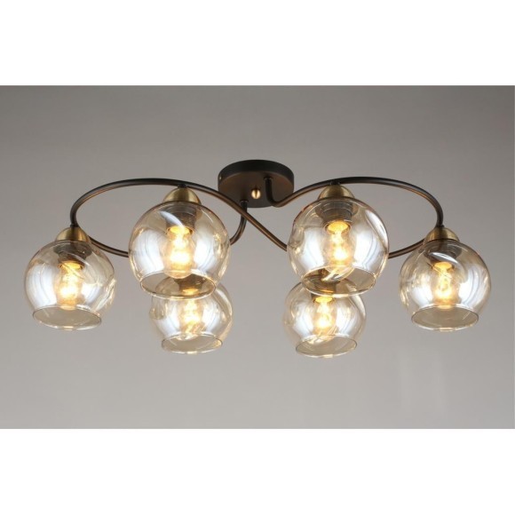 Потолочная люстра Carini OML-95007-06 Потолочная люстра Carini OML-95007-06