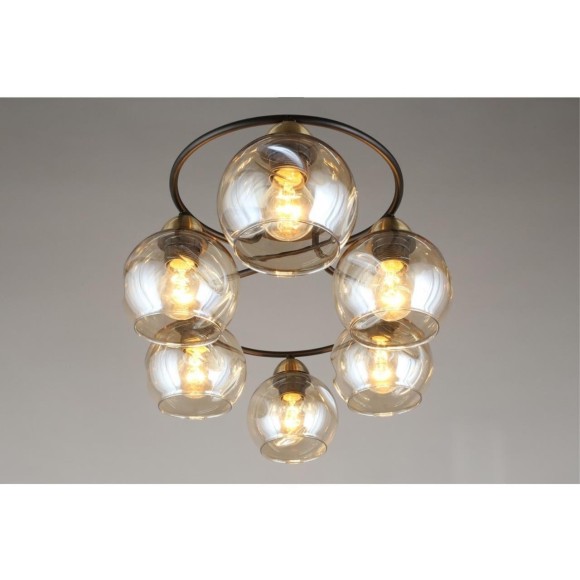 Потолочная люстра Carini OML-95007-06 Потолочная люстра Carini OML-95007-06