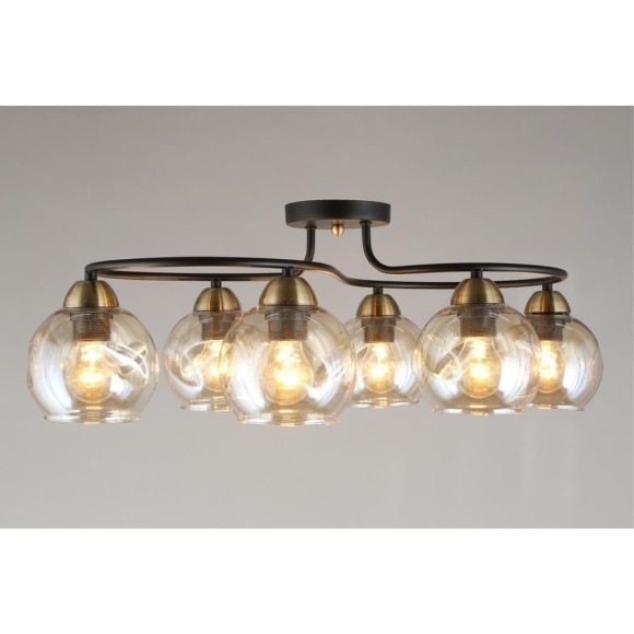 Потолочная люстра Carini OML-95007-06 Потолочная люстра Carini OML-95007-06