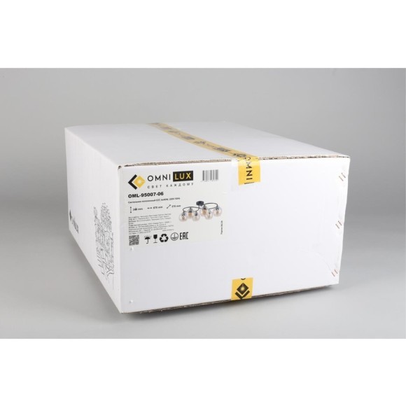 Потолочная люстра Carini OML-95007-06 Потолочная люстра Carini OML-95007-06