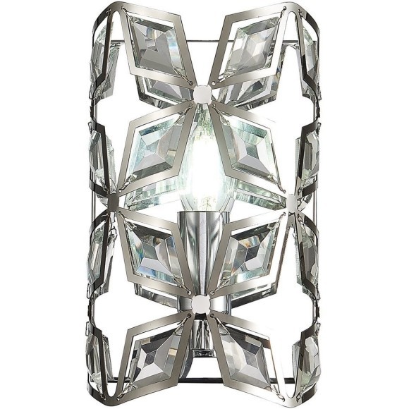 SL1104.101.01 Светильник настенный ST-Luce хром/прозрачный E14 1*60W CASTO