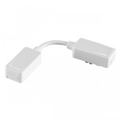 Соединитель гибкий для шинопровода в ГКЛ и нат. потолок Novotech Smal 135224 Соединитель гибкий для шинопровода в ГКЛ и нат. потолок Novotech Smal 135224