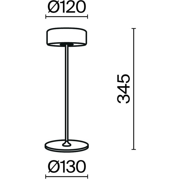 Аккумуляторный светильник Maytoni MOD229TL-L3B3K2