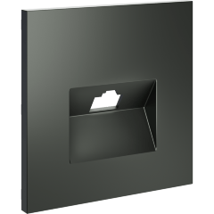 Накладка для розетки компьютерной RJ45 кат.6, S70 (титан)