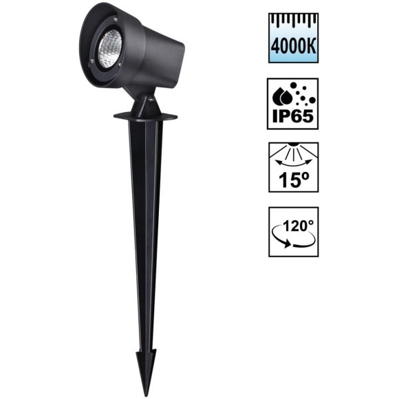 Светильник ландшафтный светодиодный грунтовой IP65 LED 13W 1040Лм 4000К Novotech LANDSCAPE 359219