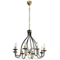 Люстра подвесная Lussole GRLSA-4613-08 TODI IP21 под лампы 8xE14 56W