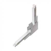 Соединитель питание+металл вертикальный с потолка на стену для шин Novotech Flum 135123