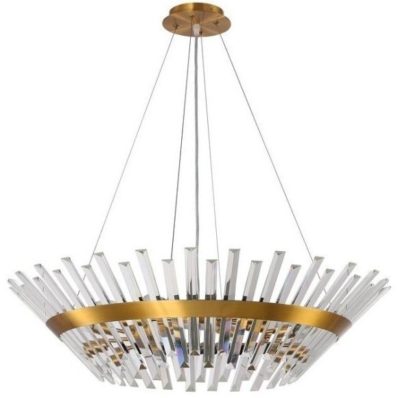 Люстра подвесная хрустальная 2116/05/08P Stilfort, серия Snowy