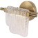 SL6021.201.06 Светильник настенный ST-Luce золотистый/прозрачный LED 1*6W 4000K VOILE