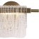 SL6021.201.06 Светильник настенный ST-Luce золотистый/прозрачный LED 1*6W 4000K VOILE