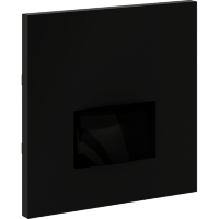 Накладка для датчика движения встраиваемого, S70 (черный матовый)