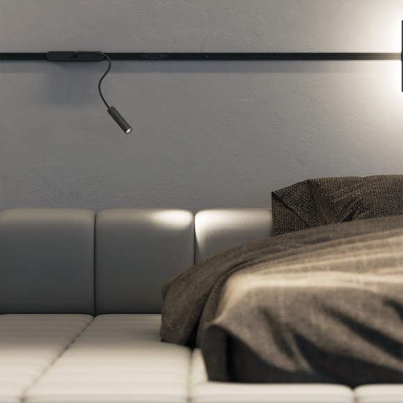 DK5313-BK Трековый магнитный светодиодный светильник Denkirs AIR 48V CRI90+ 3000К 120Лм 36° 2Вт