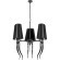 10207/6 Black Подвесной светильник LOFT IT Brunilde
