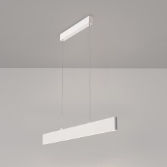 Линейный подвесной светильник Maytoni Step P010PL-L23W4K LED 23Вт 4000K 1600Лм 120° CRI80 белый матовый металлический корпус, макс. высота 100 см, двойной свет (вниз основной + вверх) Линейный подвесной светильник Maytoni Step P010PL-L23W4K LED 23Вт 4000K 1600Лм 120° CRI80 белый матовый металлический корпус, макс. высота 100 см, двойной свет (вниз основной + вверх)