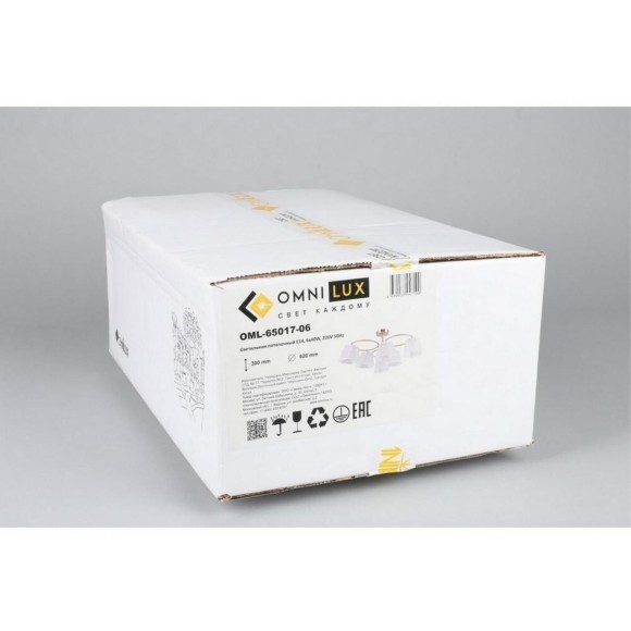 Потолочная люстра 650 OML-65017-06