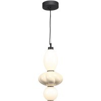 SL6134.413.01 Светильник подвесной ST-Luce черный/желтый, опаловый LED 1*18W 3000K FLORENTINI