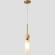 Светильник подвесной Crystal Lux SIMPLY SP1 BRASS 4080/201