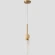 Светильник подвесной Crystal Lux SIMPLY SP1 BRASS 4080/201
