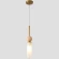 Светильник подвесной Crystal Lux SIMPLY SP1 BRASS 4080/201