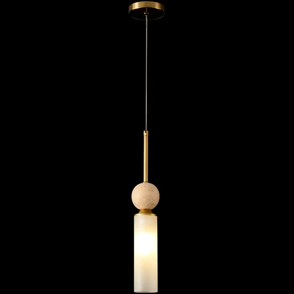 Светильник подвесной Crystal Lux SIMPLY SP1 BRASS 4080/201