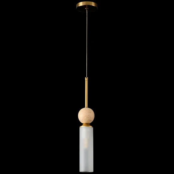 Светильник подвесной Crystal Lux SIMPLY SP1 BRASS 4080/201