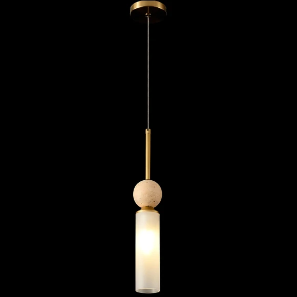 Светильник подвесной Crystal Lux SIMPLY SP1 BRASS 4080/201