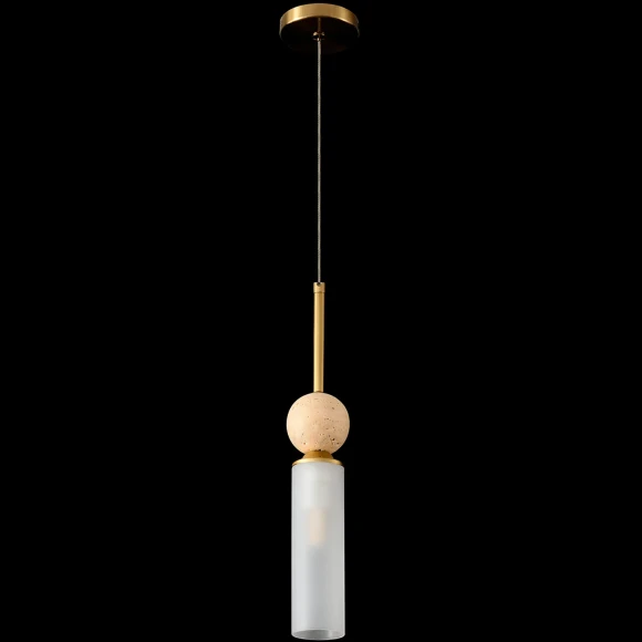 Светильник подвесной Crystal Lux SIMPLY SP1 BRASS 4080/201